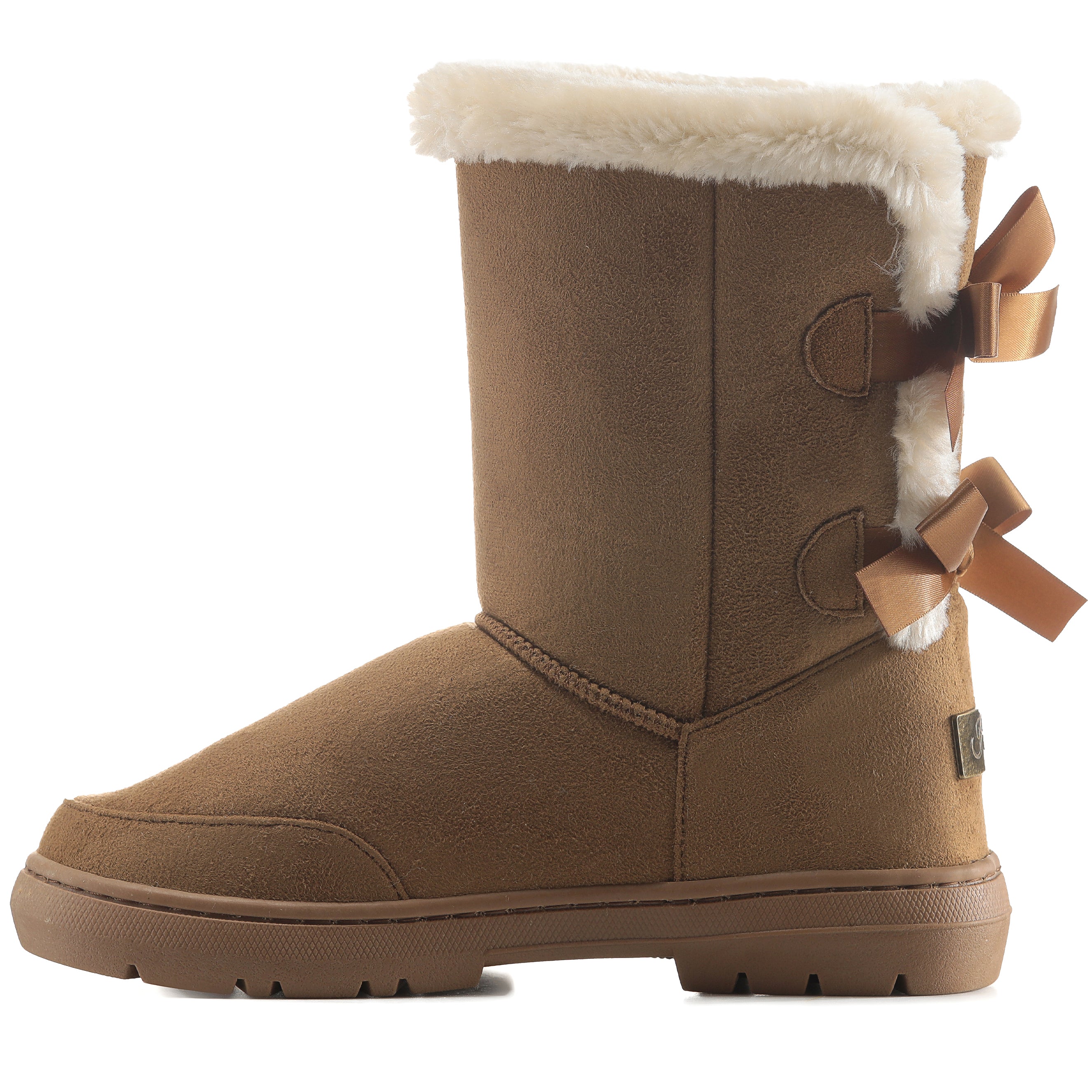 BELLA: Twin Bow Classic Winter Boots