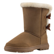 BELLA: Twin Bow Classic Winter Boots