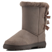 BELLA: Twin Bow Classic Winter Boots