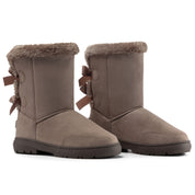 BELLA: Twin Bow Classic Winter Boots