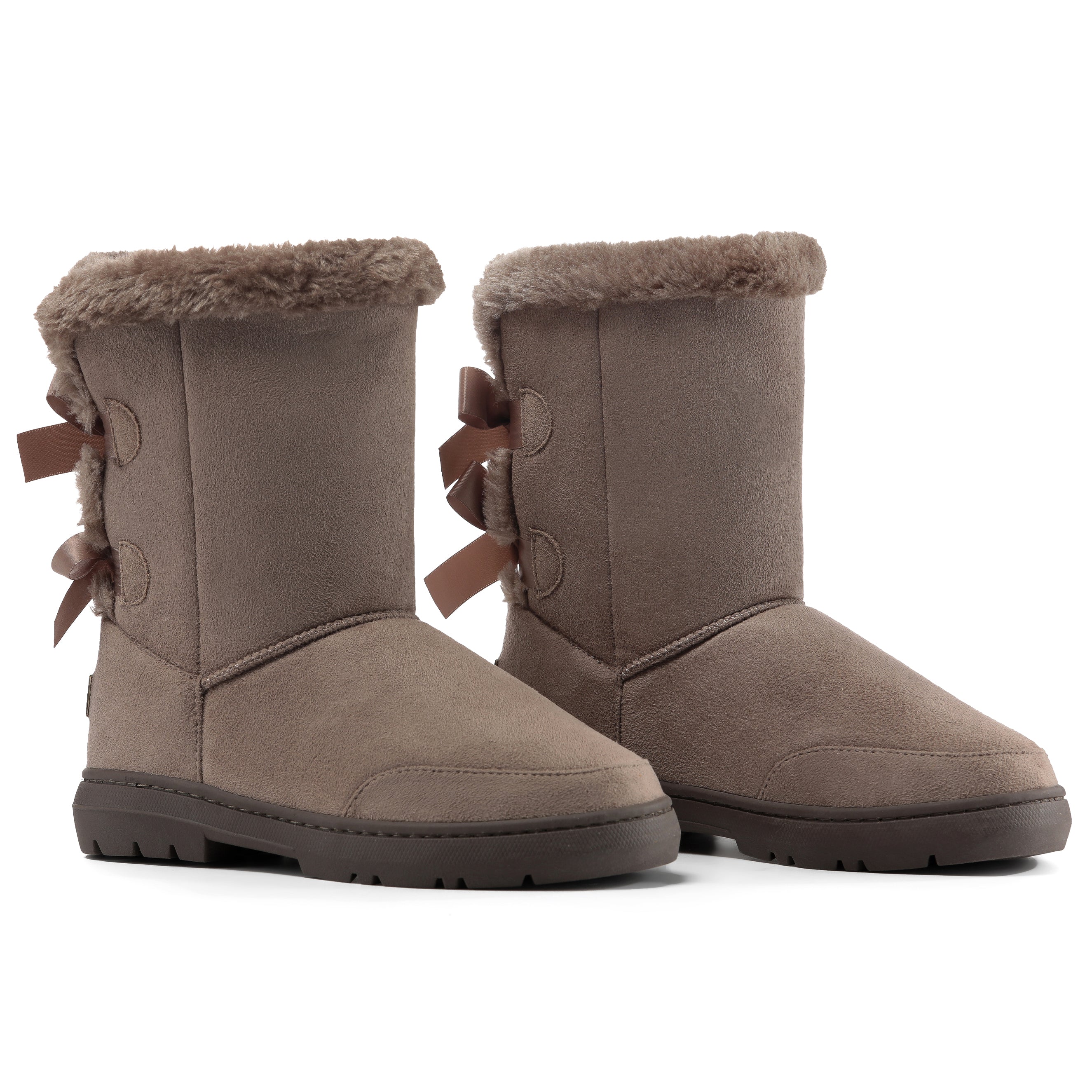 BELLA: Twin Bow Classic Winter Boots
