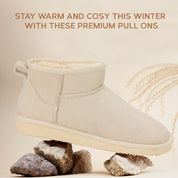 TALA: Pull On Fur Lined Anti Slip Slipper Boots