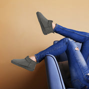 TALA: Pull On Fur Lined Anti Slip Slipper Boots
