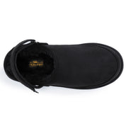 KATE: Suede Slip-On Clogs with Back Strap