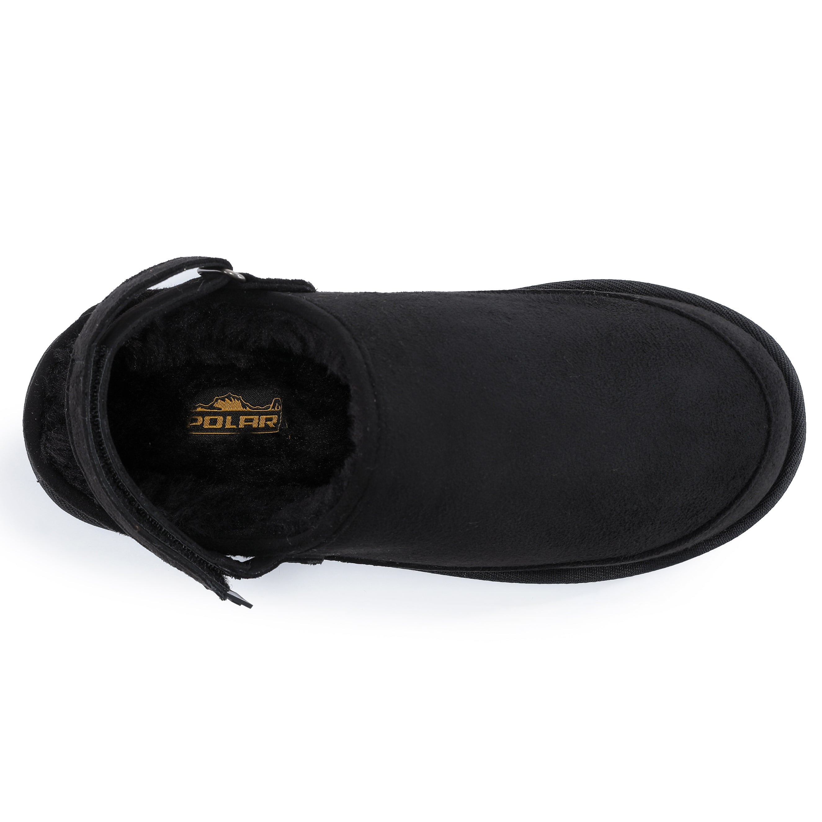 KATE: Suede Slip-On Clogs with Back Strap