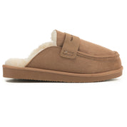 ARIA: Faux Fur Penny Loafer Slip On Slippers