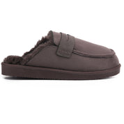 ARIA: Faux Fur Penny Loafer Slip On Slippers