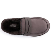 ARIA: Faux Fur Penny Loafer Slip On Slippers