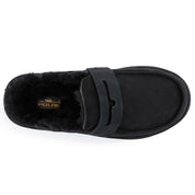 ARIA: Faux Fur Penny Loafer Slip On Slippers