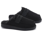 ARIA: Faux Fur Penny Loafer Slip On Slippers