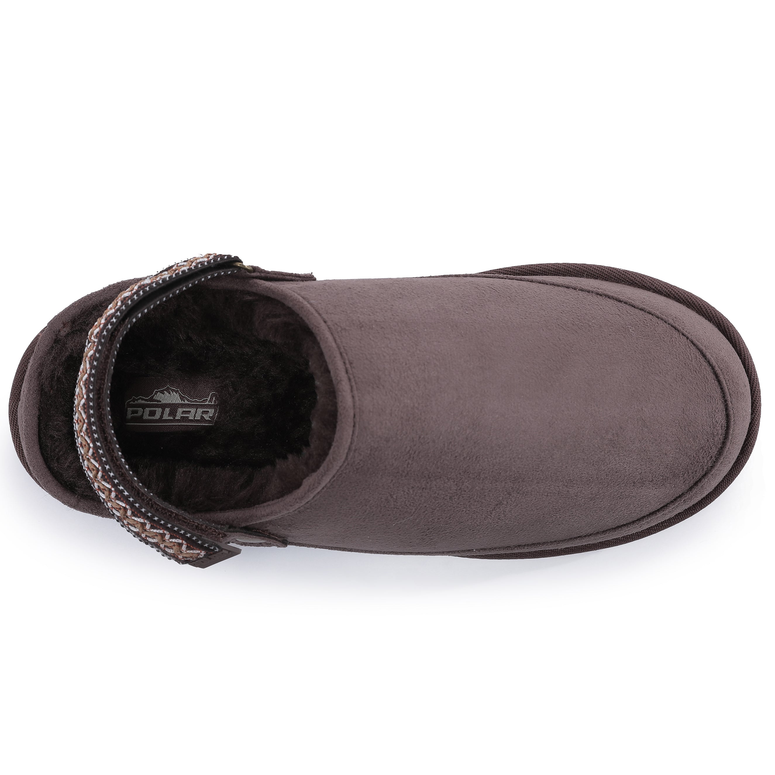 KATE: Suede Slip-On Clogs with Back Strap