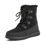 ARCS: Women's Quilted Faux Fur Snow Boots