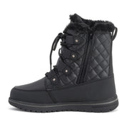 ARCS: Women's Quilted Faux Fur Snow Boots