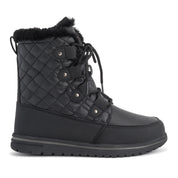 ARCS: Women's Quilted Faux Fur Snow Boots