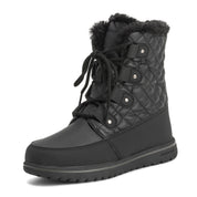 ARCS: Women's Quilted Faux Fur Snow Boots
