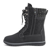 ARCS: Women's Quilted Faux Fur Snow Boots