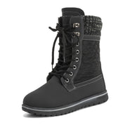 ARCS: Women's Quilted Faux Fur Snow Boots