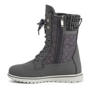ARCS: Women's Quilted Faux Fur Snow Boots