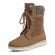 ARCS: Women's Quilted Faux Fur Snow Boots