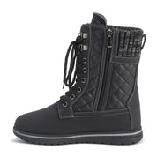 ARCS: Women's Quilted Faux Fur Snow Boots