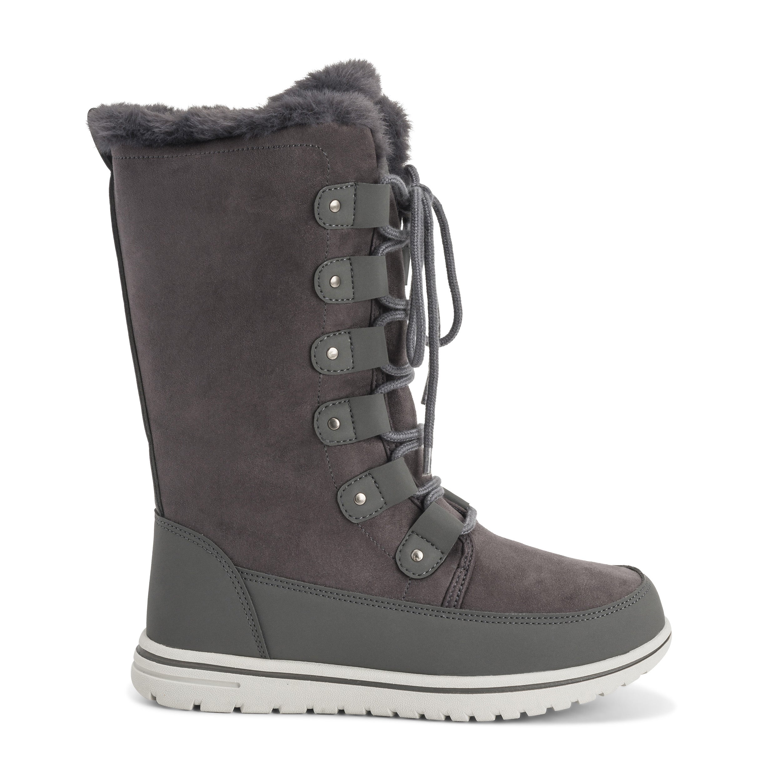 SNOWE: Women's Tall Faux Fur Snow Boots