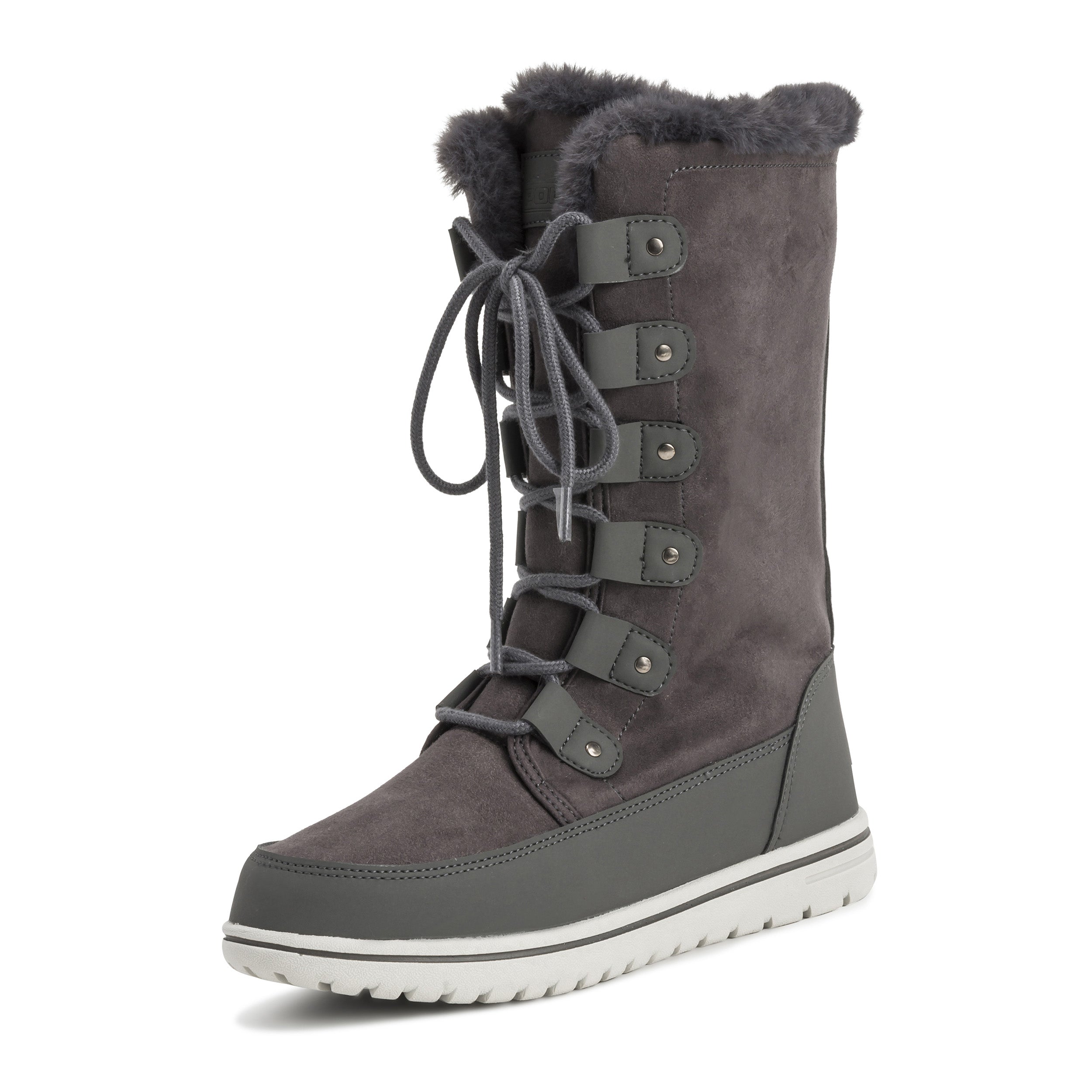 SNOWE: Women's Tall Faux Fur Snow Boots