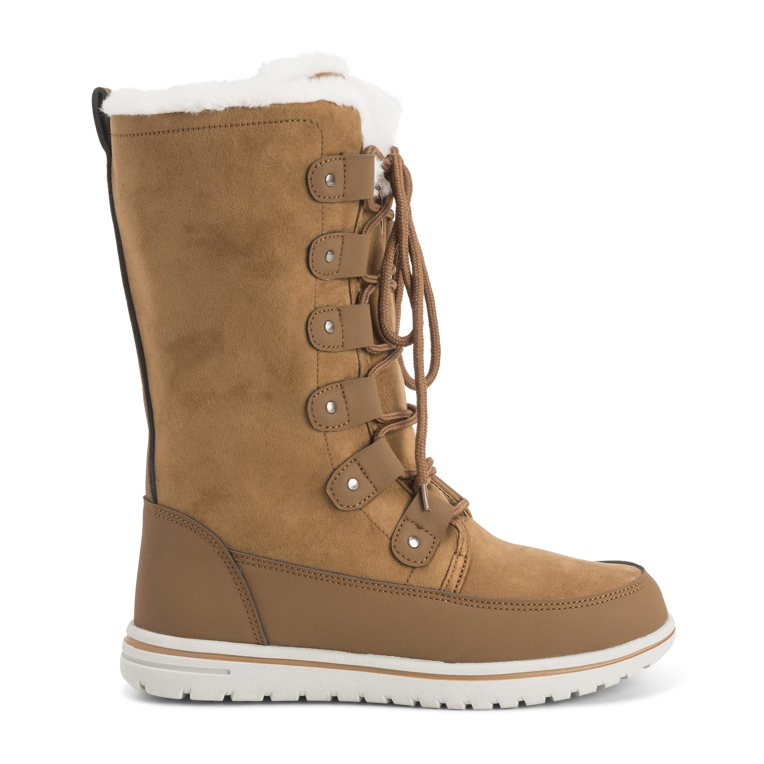 SNOWE: Women's Tall Faux Fur Snow Boots