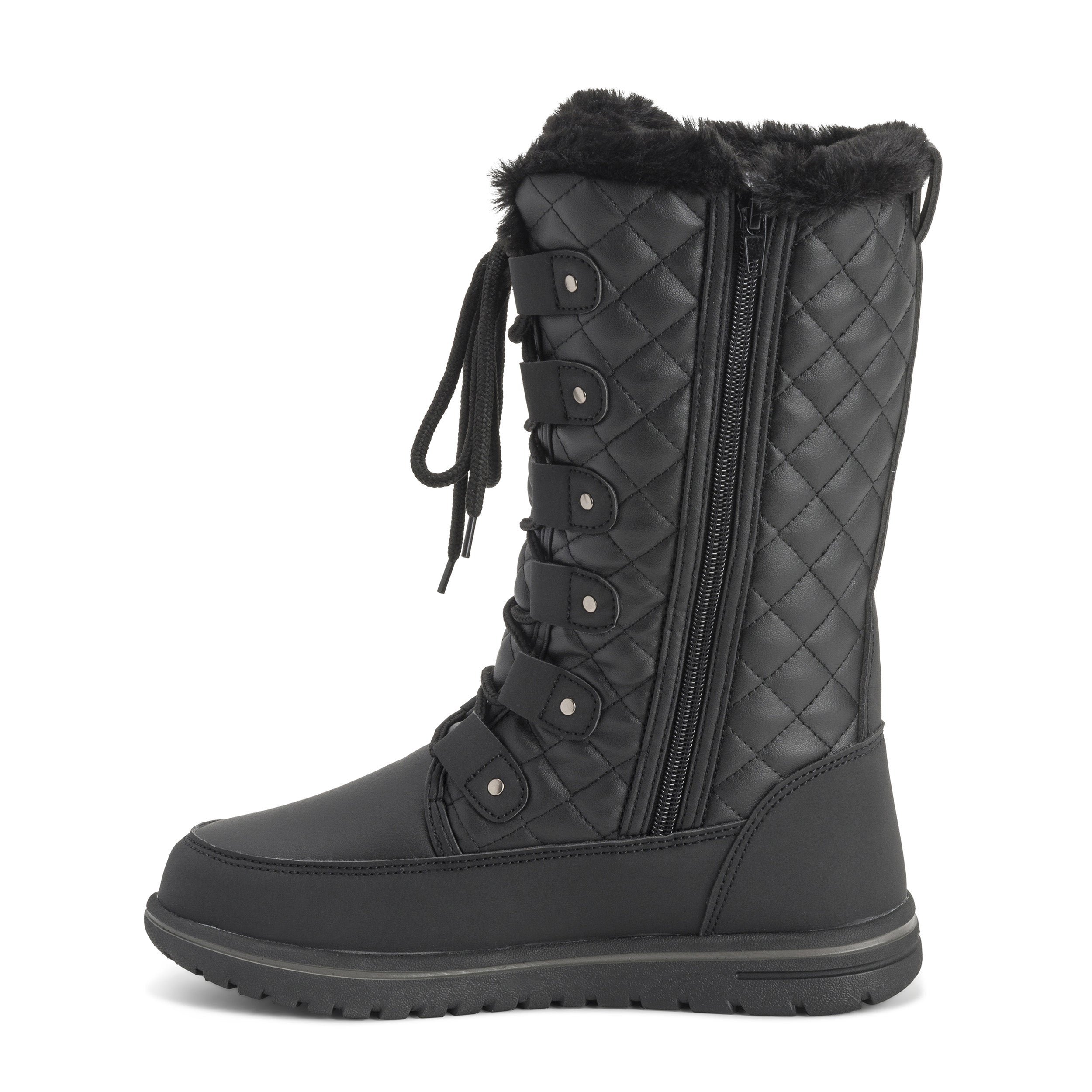 SNOWE: Women's Tall Faux Fur Snow Boots