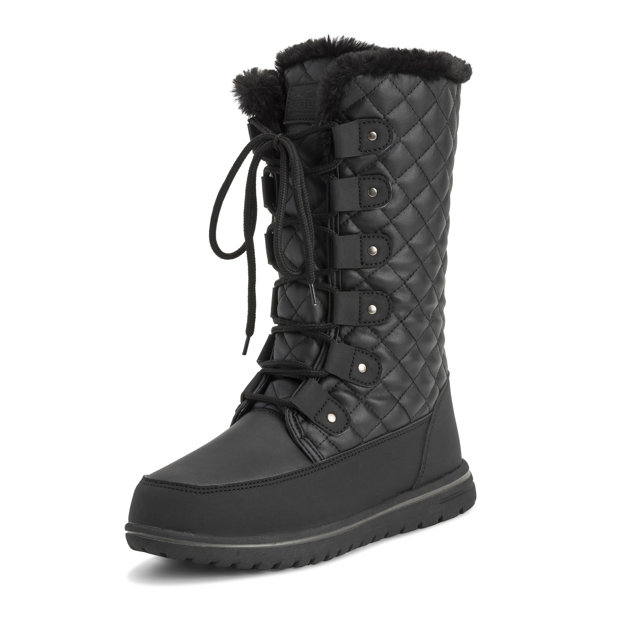 SNOWE: Women's Tall Faux Fur Snow Boots