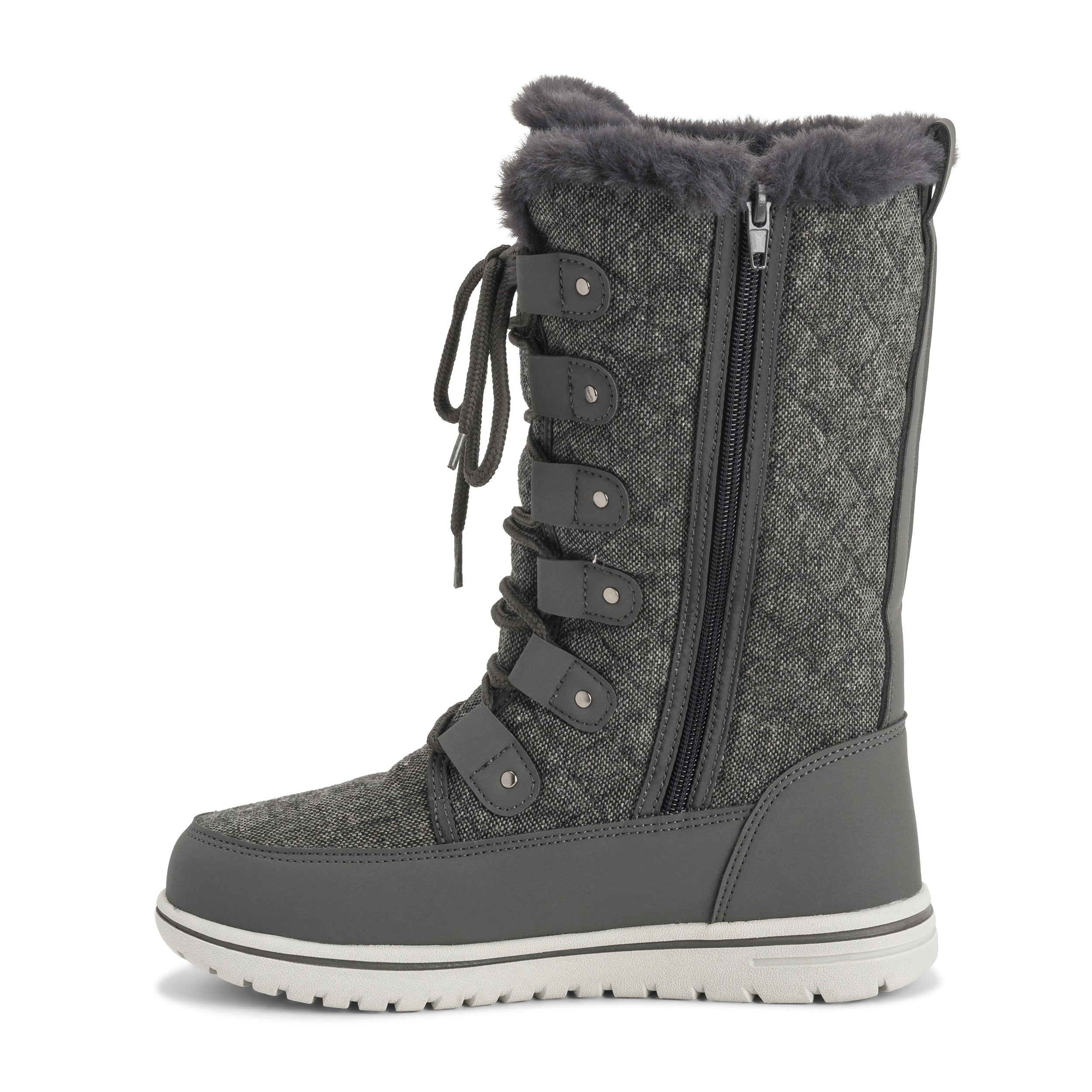SNOWE: Women's Tall Faux Fur Snow Boots