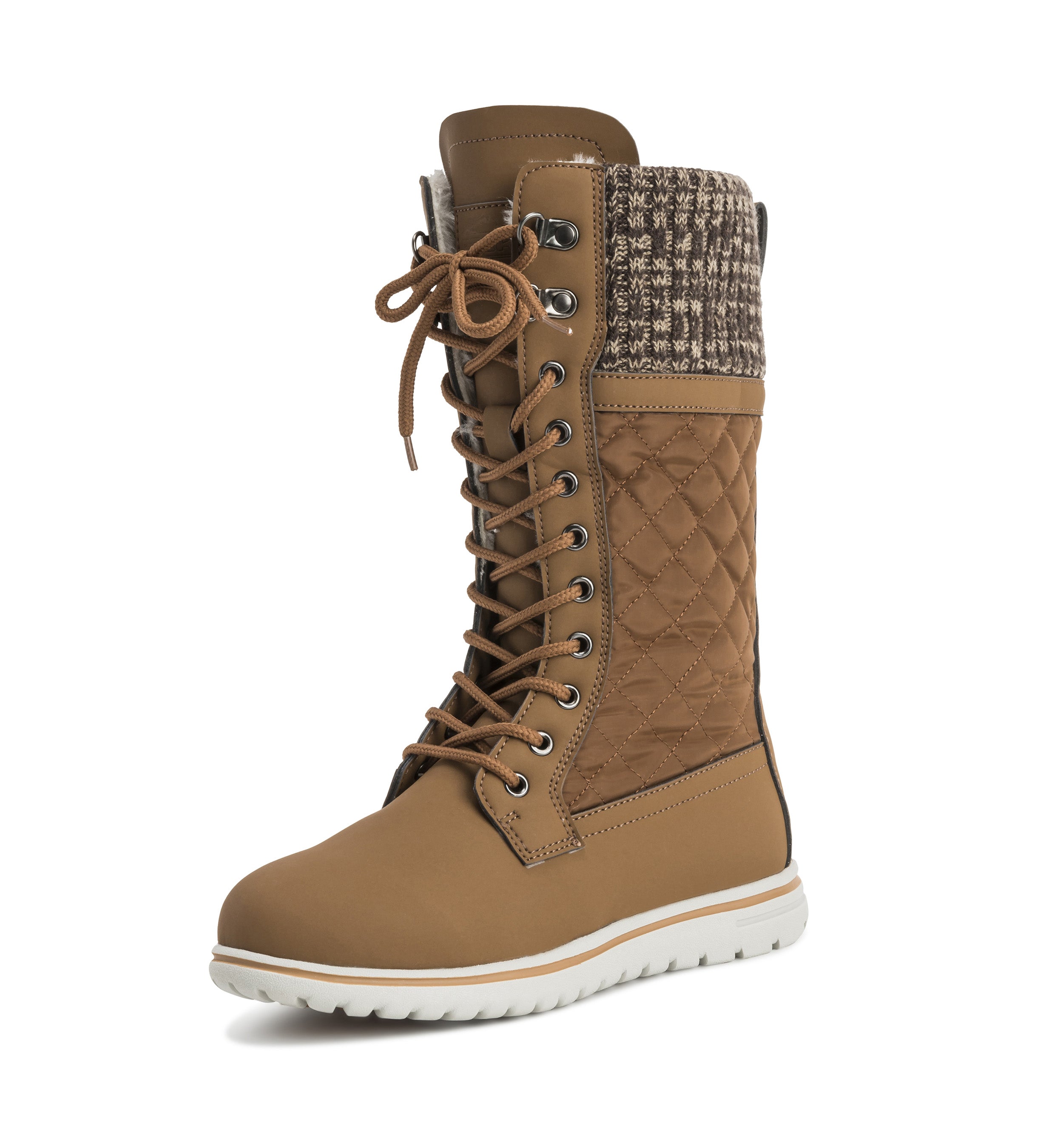 SNOWE: Women's Tall Faux Fur Snow Boots