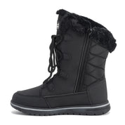Polar Women's Quilted Lace Up Snow Boots