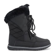 Polar Women's Quilted Lace Up Snow Boots