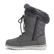 Polar Women's Quilted Lace Up Snow Boots