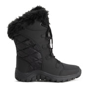 AMELIA: Women's Quilted Lace Up Snow Boots