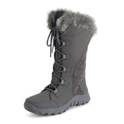 AMELIA: Women's Quilted Lace Up Snow Boots