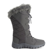AMELIA: Women's Quilted Lace Up Snow Boots