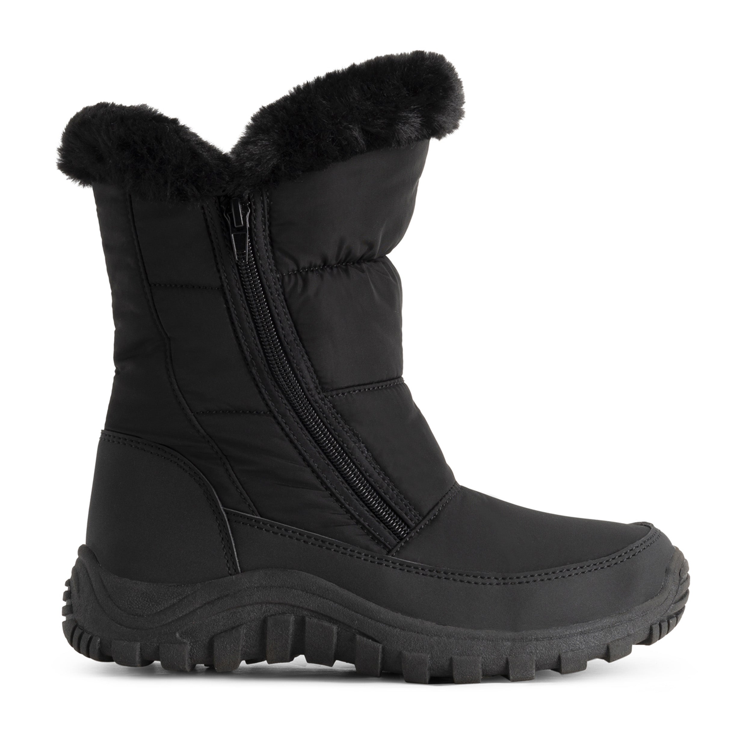 NOELLE: Polar Women's Twin Zip Snow Boots