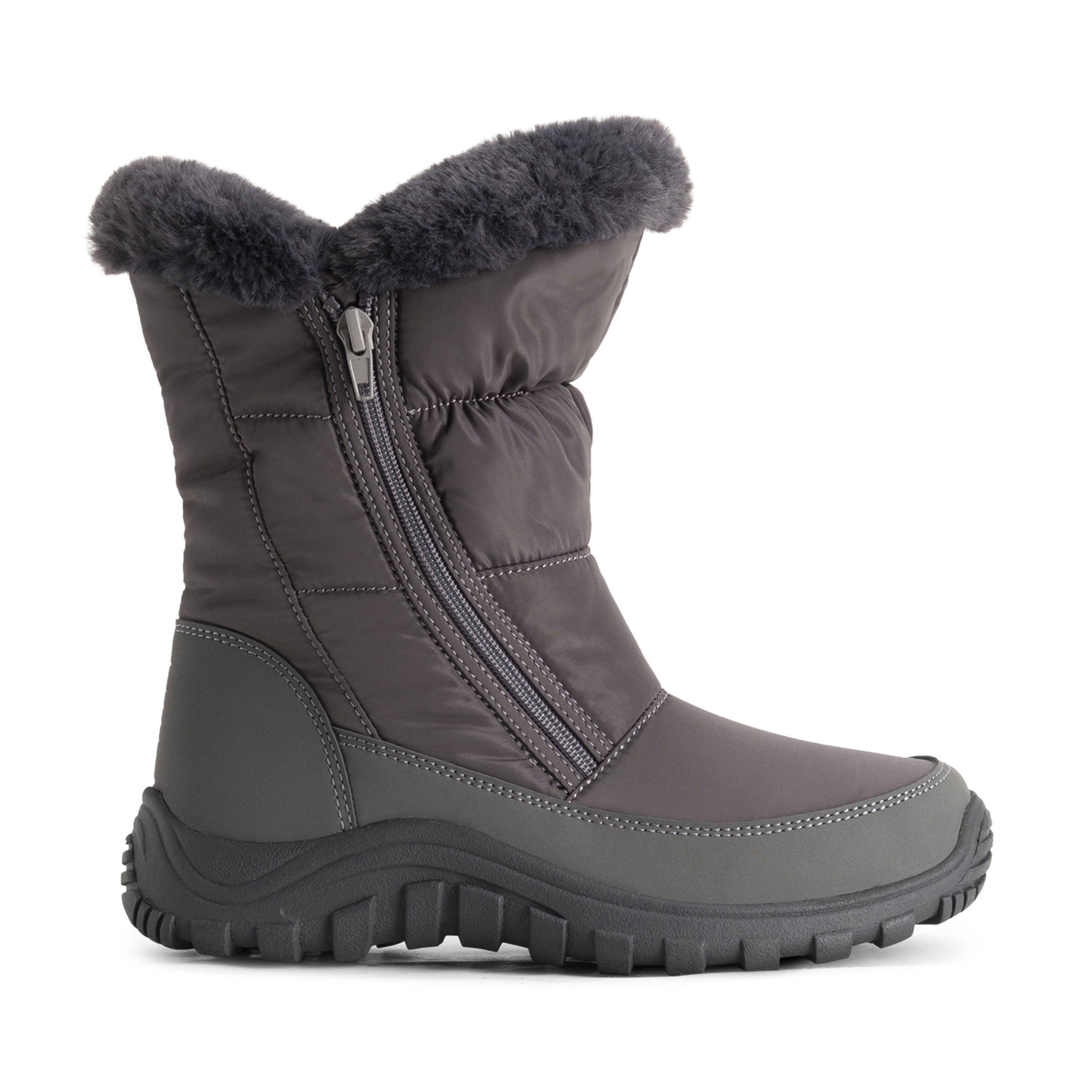 NOELLE: Polar Women's Twin Zip Snow Boots