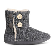Polar Women's Knitted Faux Fur Slippers