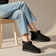TALA: Pull On Fur Lined Anti Slip Slipper Boots
