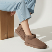 TALA: Pull On Fur Lined Anti Slip Slipper Boots
