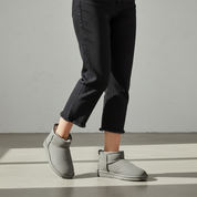 TALA: Pull On Fur Lined Anti Slip Slipper Boots