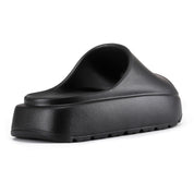 JUNO: Flatform Waterproof Open Toe Sliders