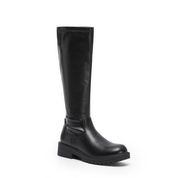 HARPER: Knee High Leather Winter Boots