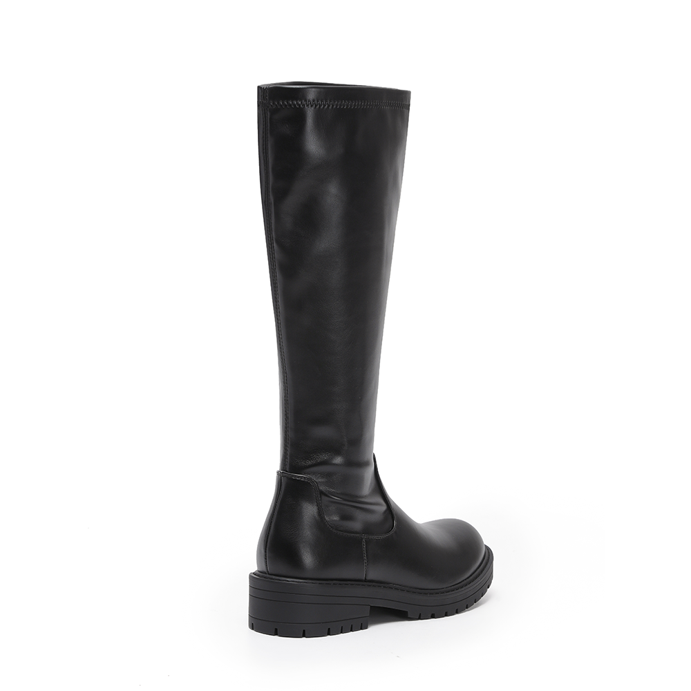 HARPER: Knee High Leather Winter Boots